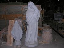 Granite statue Blessed Mother